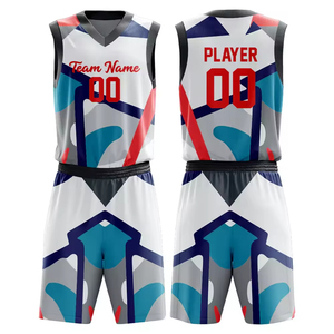 Wholesale Custom <b>Basketball</b> Kit Sports Uniform for Training & Competition OEM ODM Sublimation Design Set Style - Product Image 1