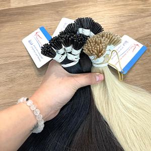 Cheveux kératine Utip cheveux vietnamiens cuticule aligné kératine extensions de cheveux humains prix de gros - Product Image 4