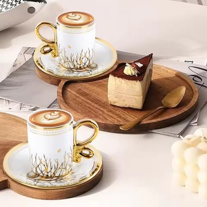 Taza Blanca de Cerámica Duradera de 300 ml, Apta para Lavavajillas y Microondas, Diseño Clásico Moderno que Sirve Fidelmente Durante Años - Product Image 3