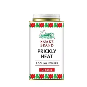 Snake Brand Prickly Heat Cooling Powder Classic Scent From Thailand
