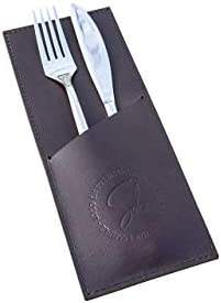 Soporte de cuero personalizado para cubiertos, cuchara, tenedor, soporte para cuchillos, cafetería, Bar, restaurante, cubiertos, producto de gran oferta - Product Image 5