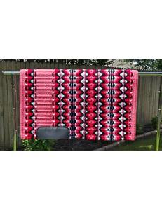 Manta de Silla de Montar Occidental de Lana Ecológica Tejida a Mano, Premium, Personalizable, Duradera y Cómoda para Espectáculos Ecuestres - Product Image 2