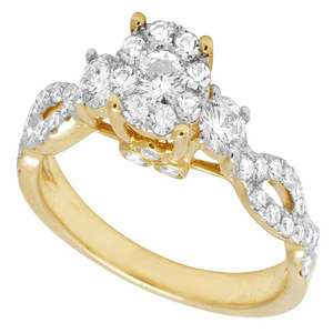 Classic Three Stone Moissanite Diamond Bridal <b>Ring</b> In S925 Sterling <b>Silver</b> Iced Out <b>Wedding</b> Jewelry for <b>Women</b> Anniversary - Product Image 3