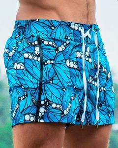 Short de bain imprimé par sublimation de haute qualité Design personnalisé Short en polyester pour hommes Short de bain à séchage rapide pour hommes - Product Image 4