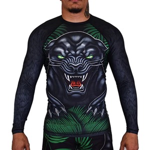 เสื้อแรชการ์ดสำหรับผู้ชายเสื้อรัดกล้ามเนื้อโลโก้ตามสั่งใหม่ - Product Image 1