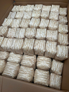 Cesta de ratán de bambú natural 100% de alta calidad y duradera a granel competitivo almacenado del fabricante de Vietnam - Product Image 5