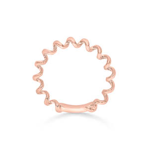 18K Gold Plated Stainless <b>Steel</b> Geometric Cocktail <b>Ring</b> - Product Image 5