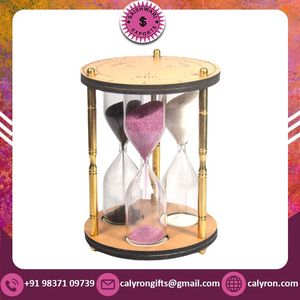 2024 Durable Hourglass Elegant Decorative Sand <b>Timer</b> for Living Rooms <b>Kitchens</b> Novelty Gift Item for Special Events Hot Selling - Product Image 2