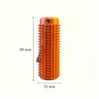 Authentic Professional Grade Colorful Tactile Spiky Fidget Pain Stim Roller Sensory Keychain Anxiety Relief Gift for Him Her