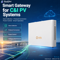 Registrador de Datos Solares OEM ODM Solis para Inversores Solares MB-S4-W4, Soluciones de Monitoreo Fotovoltaico Personalizadas para Empresas y Comercios, Actualización Remota de Firmware