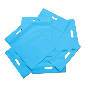 Bolsas no tejidas cortadas en D, bolsas de transporte reutilizables y duraderas para compras, eventos promocionales, suministro de impresión de logotipo personalizado al por mayor a granel - Product Image 3