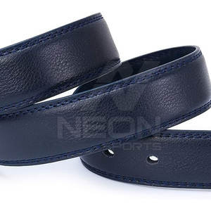 Ceinture en cuir professionnelle à vendre, ceinture en cuir légère pour entraînement et fitness pour hommes, prix de gros. - Product Image 2