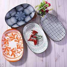 Plato Decorativo de Cerámica para Mesa, Plato de Cerámica para Servir Bocadillos y Aperitivos, Hecho a Mano - Product Image 4