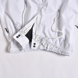 Pantalones de nieve Cargo impermeables de invierno blancos de nuevo estilo con Forro cálido y bolsillos de almacenamiento con cremallera seguros - Product Image 4