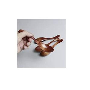 Cuillère à dîner en bois Logo personnalisé Cuisine Maison Ustensiles en bois d'acacia Cuillère Salade - Product Image 6