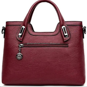 Bolso de mano de cuero estilo europeo y americano para mujer, bandolera de un solo hombro, colores vibrantes, a la moda - Product Image 1