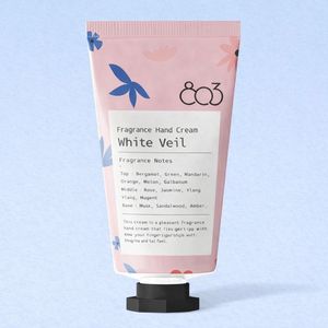 Crème pour les mains à l'acide hyaluronique pour femmes, origine coréenne, tous types de peau, usage adulte, emballage en tube blanc - Product Image 1