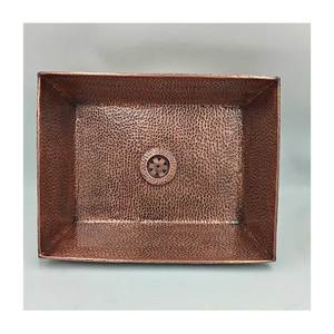 Évier de cuisine à bol unique en cuivre antique de haute qualité et prix raisonnable en forte demande à vendre - Product Image 3