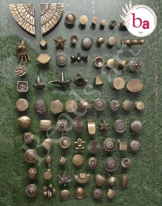 Boutons en fil métallique en laiton au design moderne Poignée de tiroir décorative unique pour cuisine chambre à coucher salle de bain armoires de salon - Product Image 4