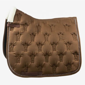 Almohadillas de sillín de doma inglesa de alta calidad para caballos forradas de tela al mejor precio - Product Image 5