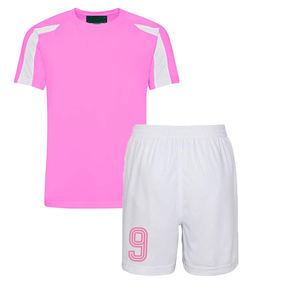 Kits de fútbol acolchados para hombre, Conjunto de camiseta, ropa de fútbol de entrenamiento de equipo, camiseta de fútbol rosa, camiseta de fútbol, ropa de fútbol por sublimación - Product Image 3