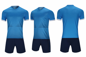 100% Polyester Vêtements d'équipe personnalisés avec logo Fournisseur d'uniformes de football au Pakistan/Nouvelle arrivée Meilleure vente d'uniformes de football - Product Image 5