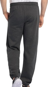 Breathable High Waist Track Jogging Fleece Sweat Trousers Men's Casual Waterproof <b>Baggy</b> Stacked Flares Pants OEM Service - Product Image 2