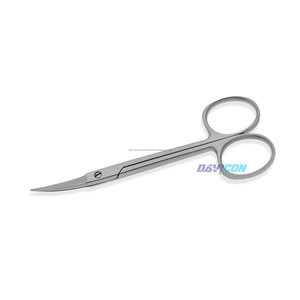 กรรไกรตัดไอริสสีสแตนเลสสำหรับการทำศัลยกรรมพลาสติกเครื่องมือพื้นฐานของเครื่องมือผ่าตัด - Product Image 3