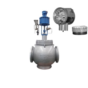 DN100วาล์วควบคุมนิวเมติกพร้อมฟิชเชอร์3582ตัวตั้งวาล์วเชิงกล6213โซลินอยด์วาล์วชนิด6281 - Product Image 4