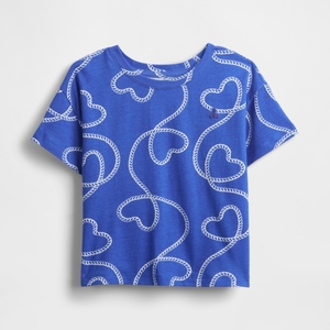 Camiseta para Niñas, Cómoda, Ligera, de Manga Corta, Informal, con Bonito Diseño Estampado, Ropa de Moda para Niños - Product Image 2