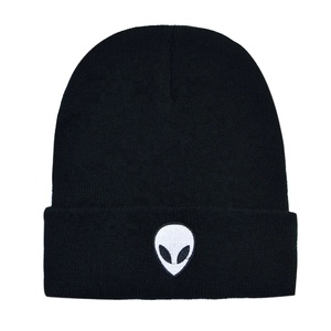 Nuevo Beanie Hombres Mujeres Alien Logo Bordado Barato Beanie Hat 2023 - Product Image 5