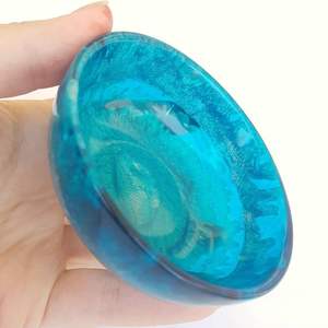 Bol à salade en résine artisanale orange pour cuisine et table, nouveau design, vaisselle de service, décoration pour la maison et le jardin - Product Image 4