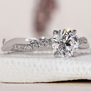 925 <b>Silver</b> Lab created Round Brilliant Cut Diamond Ring Lab grown CVD Diamond Ring Exclusive Hip Hop Ring for Men - Product Image 4