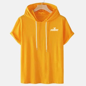 Custom Made Wholesale Price Hoodie <b>T</b>-<b>Shirt</b> Lightweight Made In Best Material <b>Men</b> Hoodie <b>T</b>-<b>Shirt</b> - Product Image 3