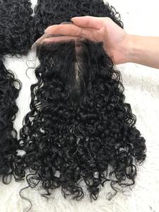 Vente en gros Meilleure Qualité Remy Extensions de Cheveux Raw Vietnamien Birman Curl dans Différentes Tailles Ensemble Complet Perruque - Product Image 5