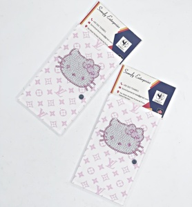 <span class=keywords><strong>2025</strong></span> Bán Buôn Chất Lượng Cao Hello Kitty Acrylic Lông Mi Gạch Biểu Tượng Tùy Chỉnh Dễ Thương Hoa Hình Dạng Bền Vững Mở Rộng Lông Mi Công Cụ - Product Image 5