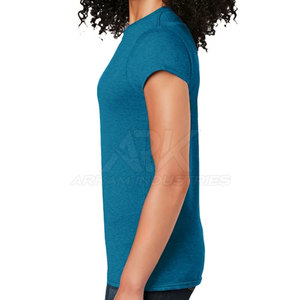 Latest Fashion New Design T-Shirt Street Wear Custom Printed Logo Women T-Shirt Pakistan Made <b>Comfortable</b> Fabric - Product Image 4