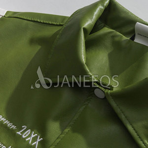 Unisex Retro Vintage béisbol abrigo hombres Hip Hop College Harajuku estilo frontal Logo diamante Color bloque Varsity chaqueta carta - Product Image 3