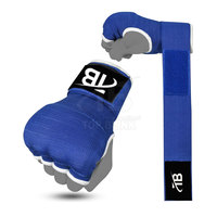 Bandages de boxe en coton de haute qualité, élastiques, confortables, avec logo personnalisé, support de poignet, entraînement en salle de sport, emballage personnalisé