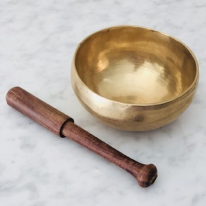 Meditation Bowl for Yoga Sound Healing Therapies Buddha <b>Metal</b> Craft with Wooden Striker Mind Blowing Bowl - Product Image 1