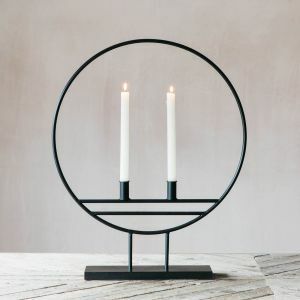 Support de chandelier de table en fer forgé support en métal polyvalent pour la décoration de Noël - Product Image 2