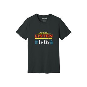 Camiseta informal de algodón 100% con temas de bondad 3D Imprimir 12 opciones de color 160-180 Colocación de diseño personalizable GSM pesado - Product Image 5