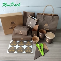 Boîte d'emballage alimentaire de haute qualité de Chine pour cantine avec couvercles, prix de gros économique, impression et forme personnalisées