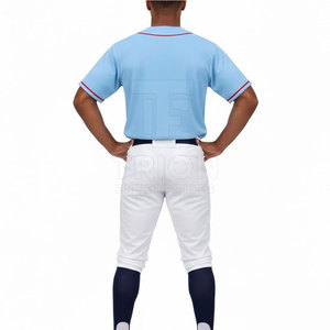 New Arrival Lightweight Baseball Uniform Best Material New Style Baseball Uniform Made In Pakistan For Sale - Product Image 2
