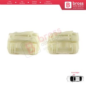 Clips de réparation de lève-vitre BWR5018, côté droit avant, pour I30 MK1 FD 2007-2012 5 portes 824812L001, pièces automobiles Bross, fabriqué en Turquie - Product Image 6