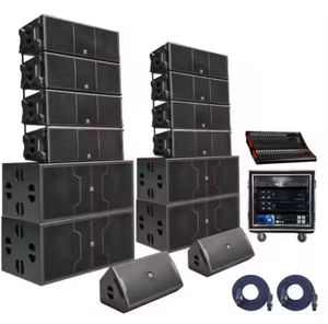Ensemble spe-aker avec système spe-akers Ap-lifimer Line Array pour un son professionnel - Product Image 4