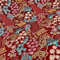 Pur renard Georgette brodé travail tissu respirant tissé tricoté Style enduit motif à carreaux pour vêtements de travail robes mariages