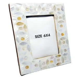 世界一流的高品质珍珠母相框，用于出口贝壳芯片相框