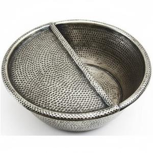 Bol de spa pour les pieds en cuivre martelé bronze, bassin de pédicure relaxant pour les traitements en salon et à domicile, disponible en gros - Product Image 6