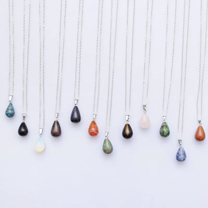 Magnifique pendentif en amazonite naturelle de 10 à 15 mm pour breloques en fil métallique, forme brute pour la fabrication de bijoux - Product Image 5